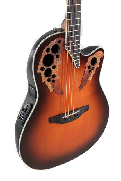 Ovation Celebrity Elite E-Acoustic Guitar CE48-1, Sunburst - view 4