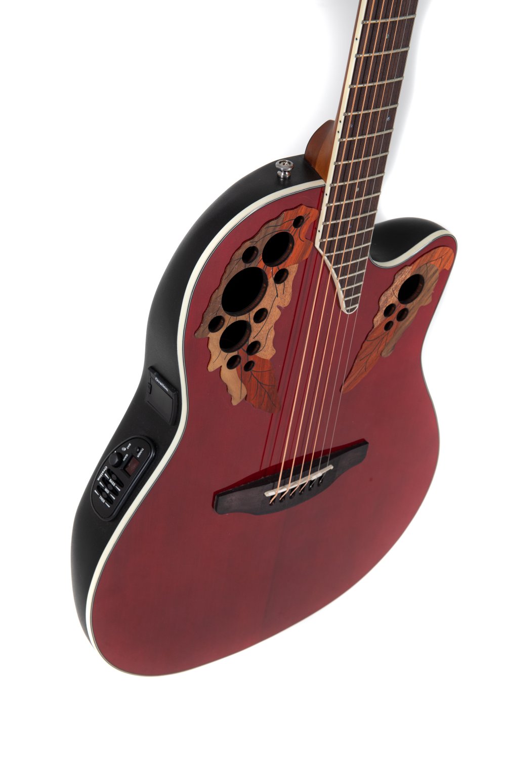 Ovation Celebrity Elite E-Acoustic Guitar CE48-RR, Ruby Red - view 4