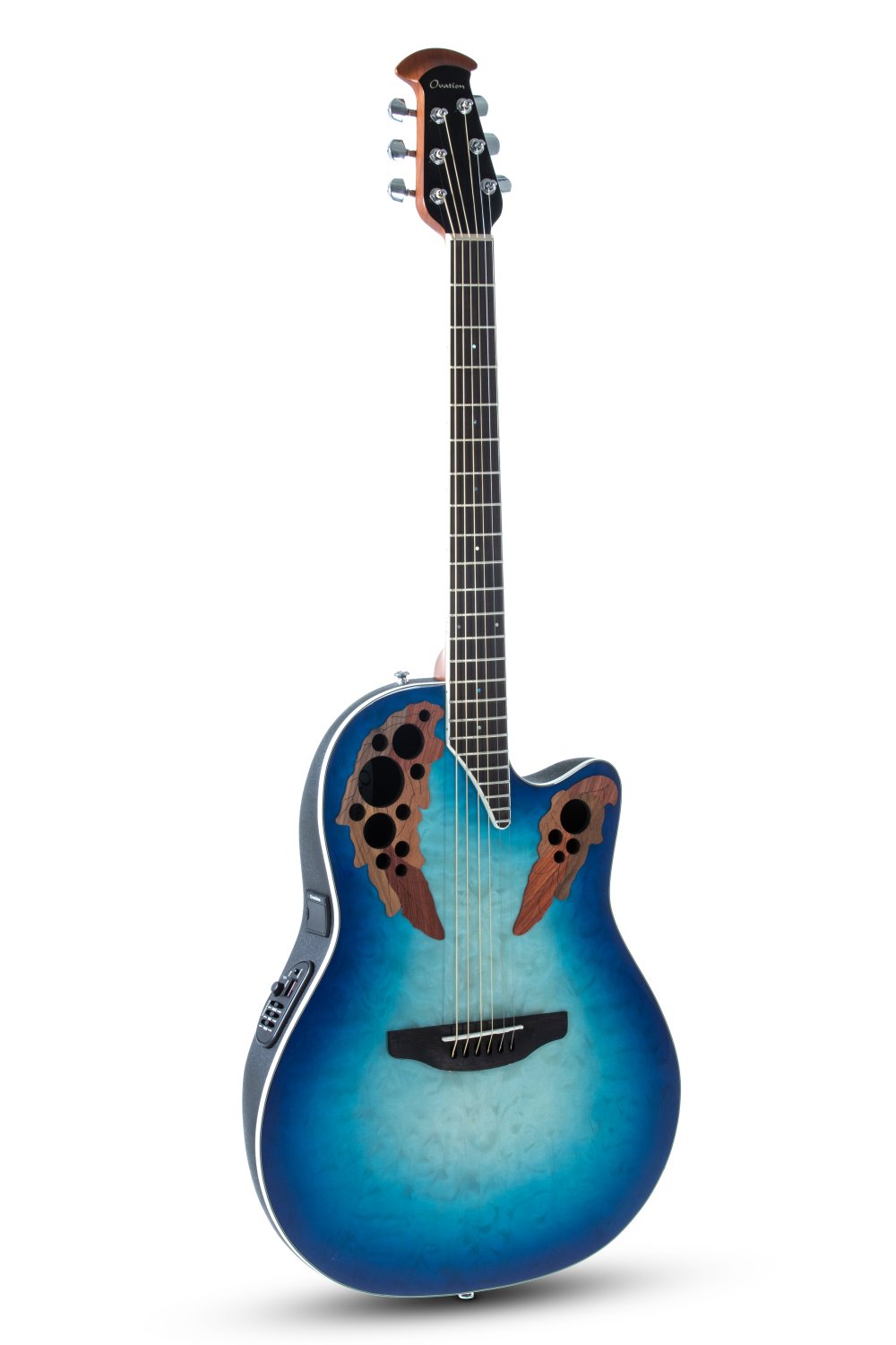Ovation Celebrity Elite Plus E-Acoustic Guitar CE48P-RG, Regal to Natural - view 1