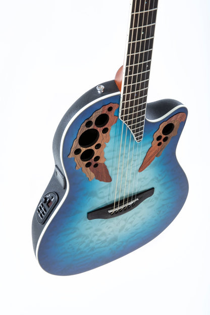 Ovation Celebrity Elite Plus E-Acoustic Guitar CE48P-RG, Regal to Natural - view 4