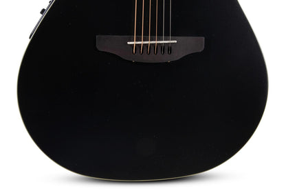 Ovation Celebrity Deluxe E-Acoustic Guitar CDX40-5-G, Black Satin - view 7