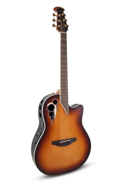 Ovation Celebrity Deluxe E-Acoustic Guitar CDX40-1-G, Vintage Suburst Satin - view 1