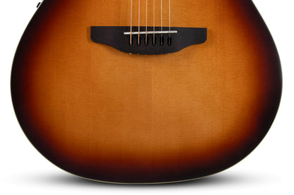 Ovation Celebrity Deluxe E-Acoustic Guitar CDX40-1-G, Vintage Suburst Satin - view 7