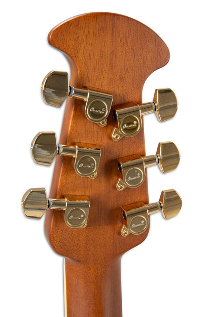 Ovation Celebrity Deluxe E-Acoustic Guitar CDX40-PB-G, Vintage Peach Burst Satin - view 14