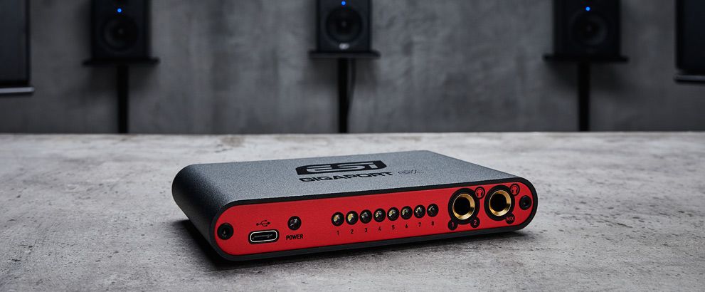 ESI GIGAPORT eX Professional 24-bit / 192 kHz 8 Output USB Audio Interface