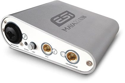 ESI MAYA22 USB - Silver - Flexible High Performance 24-bit USB Audio Interface