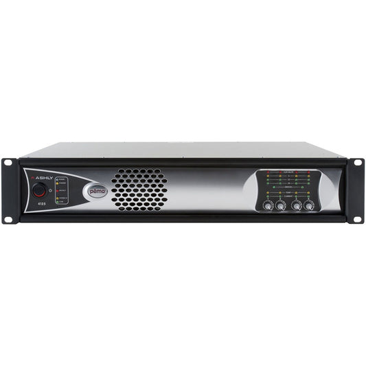 ASHLY pema Network Power Amp 4 x 125W @ 70V Constant Voltage w/ 8x8 Protea DSP