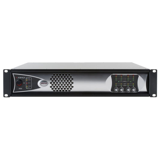 ASHLY Pema Network Power Amplifier 4 x 125W at 4 Ohms/25V, 75W at 8 Ohms
