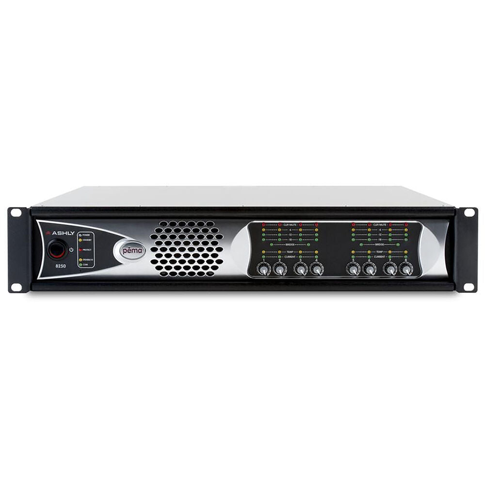 ASHLY pema Network Power Amp 4 x 250W @ 4 Ohms, DSP, CobraNet