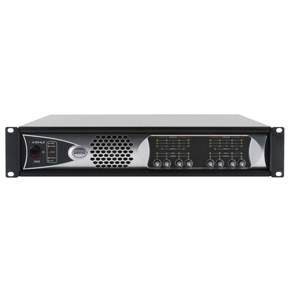 ASHLY pema Network Power Amp 8 x 250W @ 4 Ohms