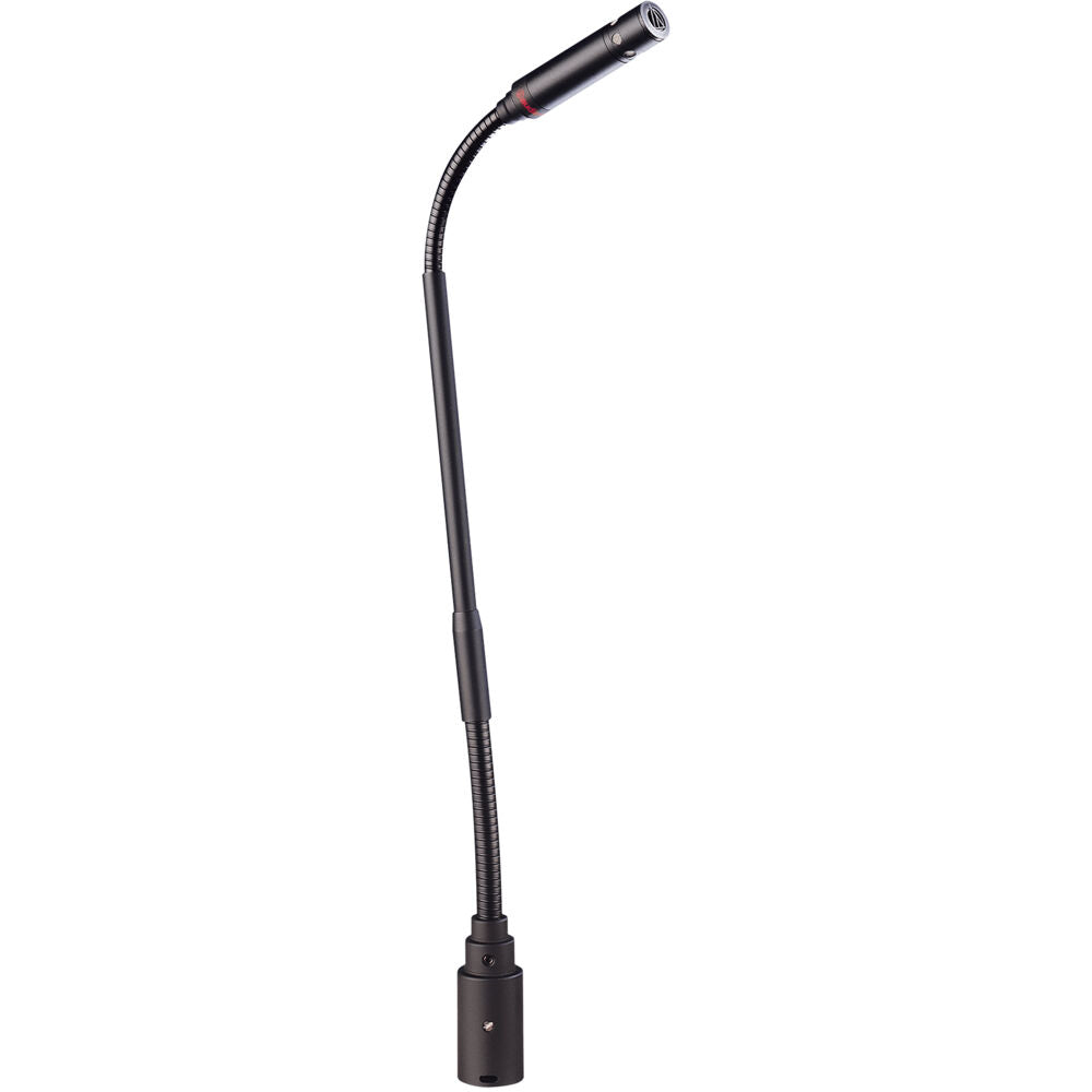 Audio Technica Cardioid condenser quick-mount gooseneck microphone, 16.5" long