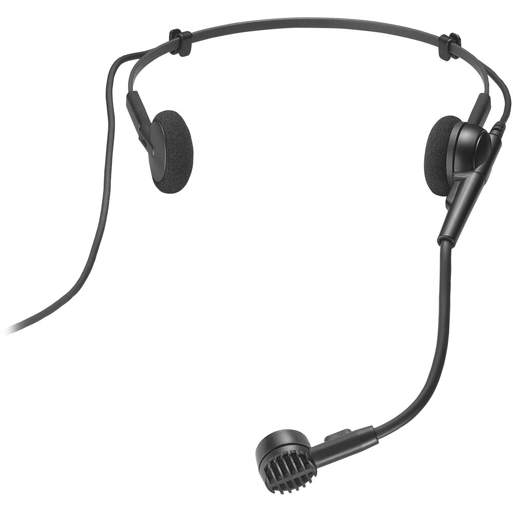Audio Technica PRO 8HEx hypercardioid dynamic headworn microphone with 55" cable terminated with