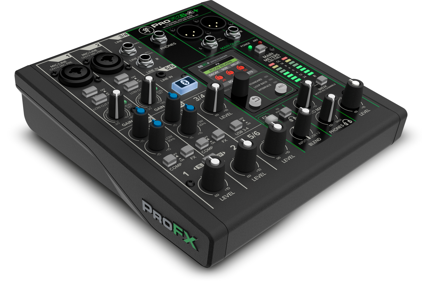 Mackie PROFX6-V3-PLUS 6 Channel Analog Mixer