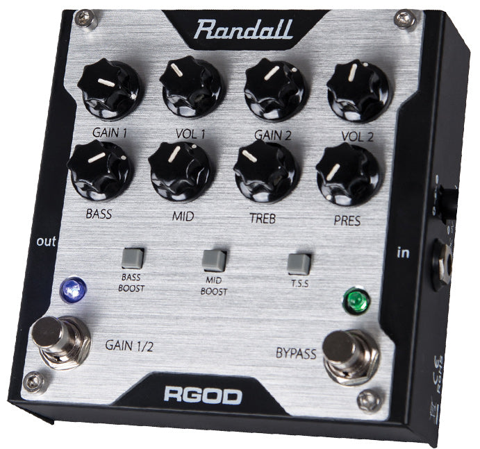 Randall RGOD Preamp Overdrive Pedal