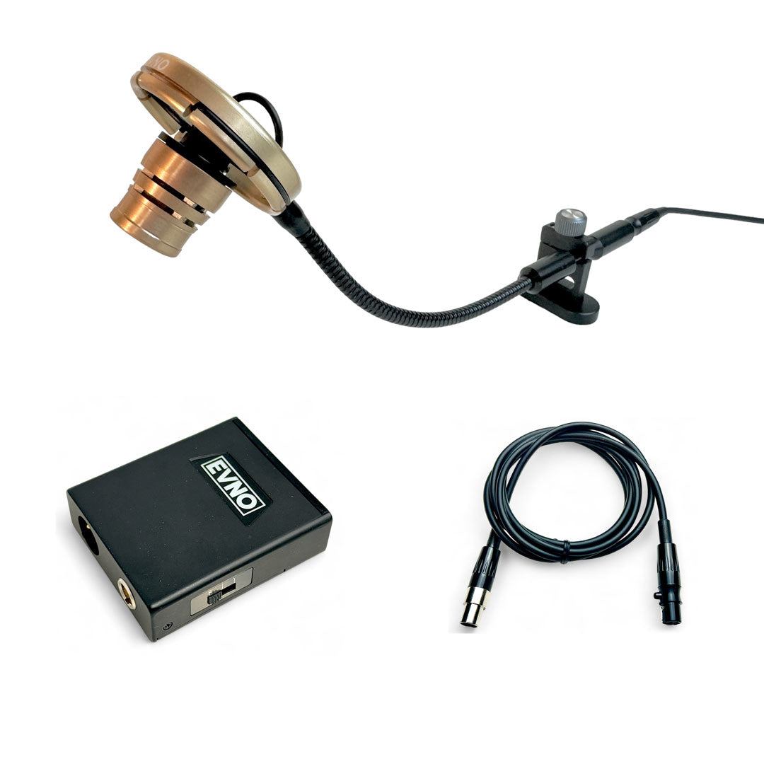 Evno PNX2 Stereo Piano Microphone System (Wired)