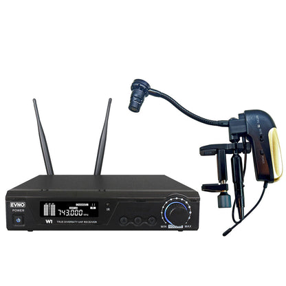 Evno VLX-W1 Violin & Viola Wireless System (True Diversity)