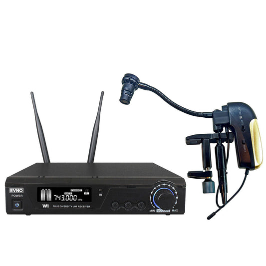 Evno VLX-W1 Violin & Viola Wireless System (True Diversity)