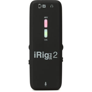 iRig Pre 2 microphone preamp for smartphones, tablets and video cameras