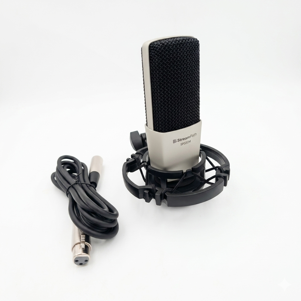 StreamPath SP33CM Recording Condenser Microphone