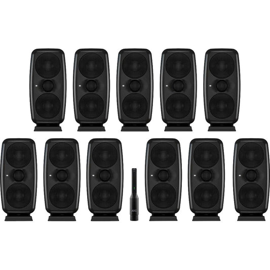 iLoud MTM MKII (black) high-resolution, compact studio monitor (immersive bundle)