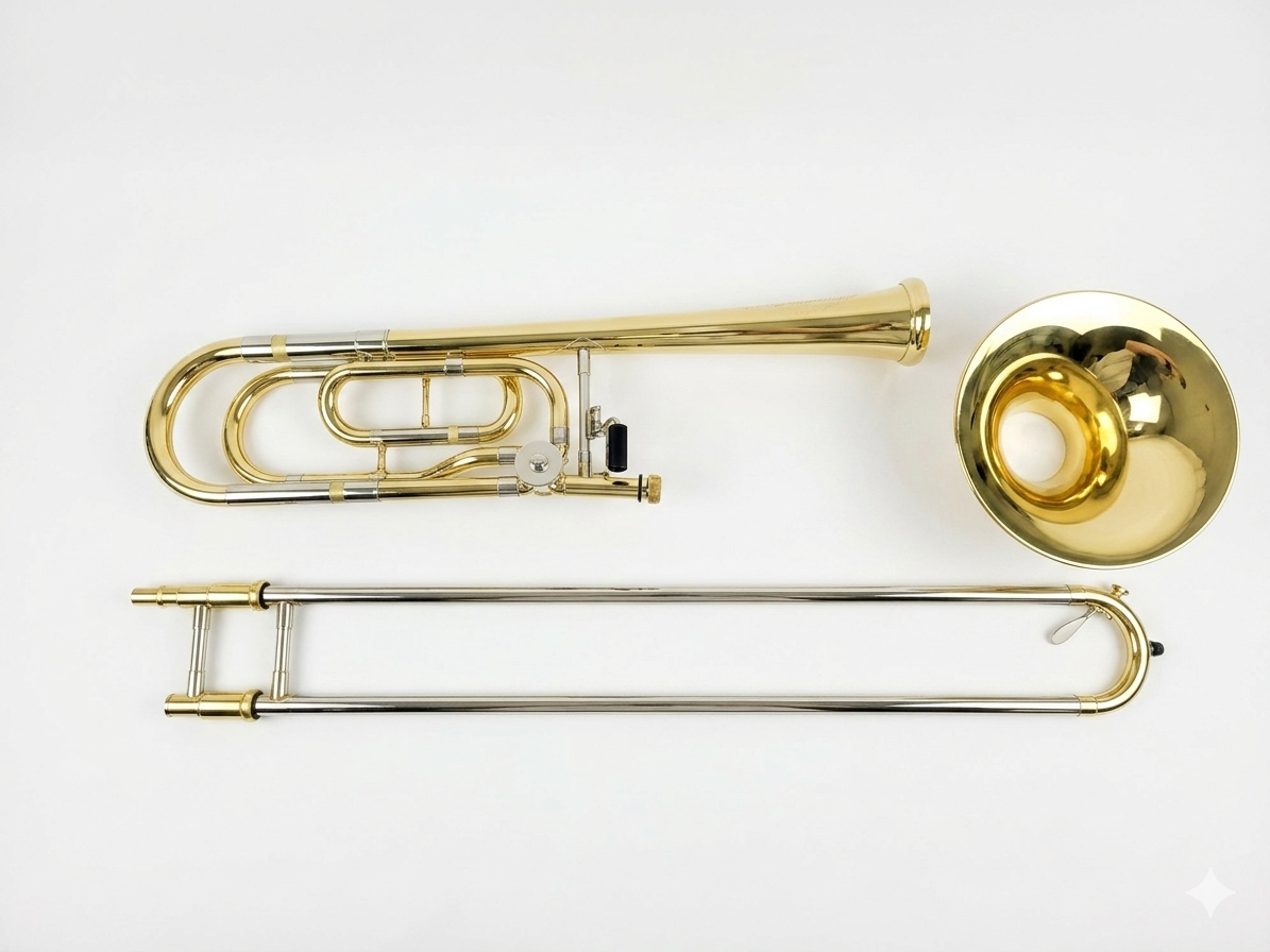 Crown Series Jazz Trombone with F Attachment and Detachable Bell