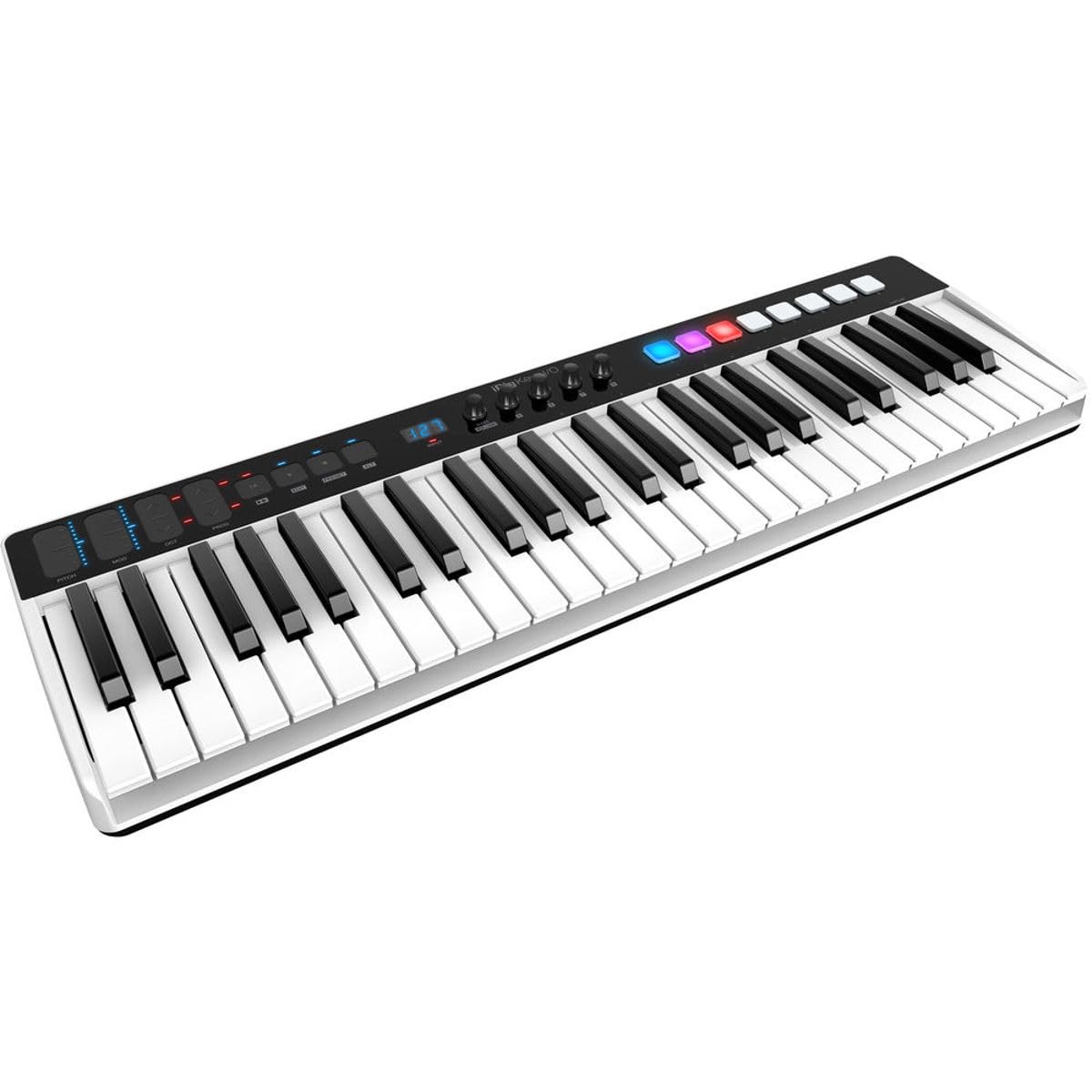 iRig Keys I/O 49 49-key keyboard workstation with integrated audio interface