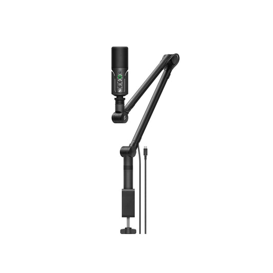 Sennheiser Profile USB Microphone with table stand Boom Arm 3m USB C Cable Pouch
