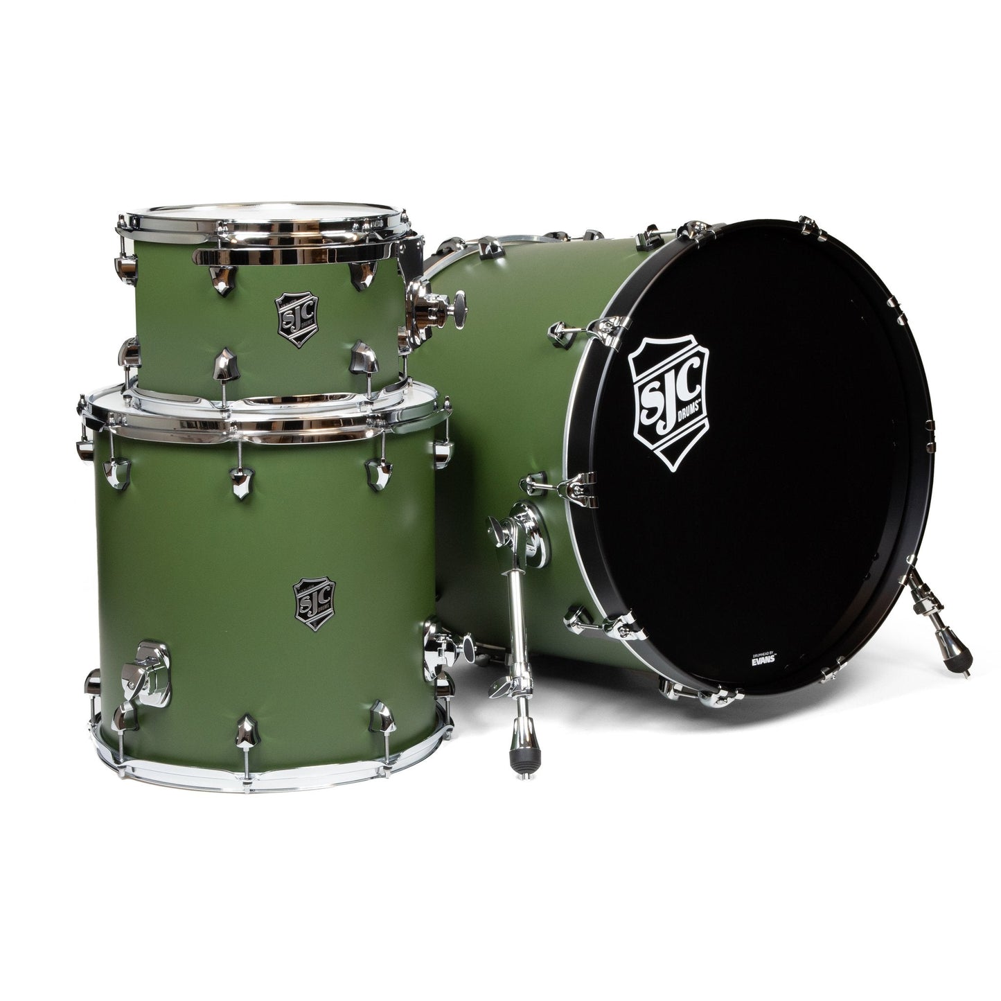 SJC Navigator 3-Piece Maple Shell Pack