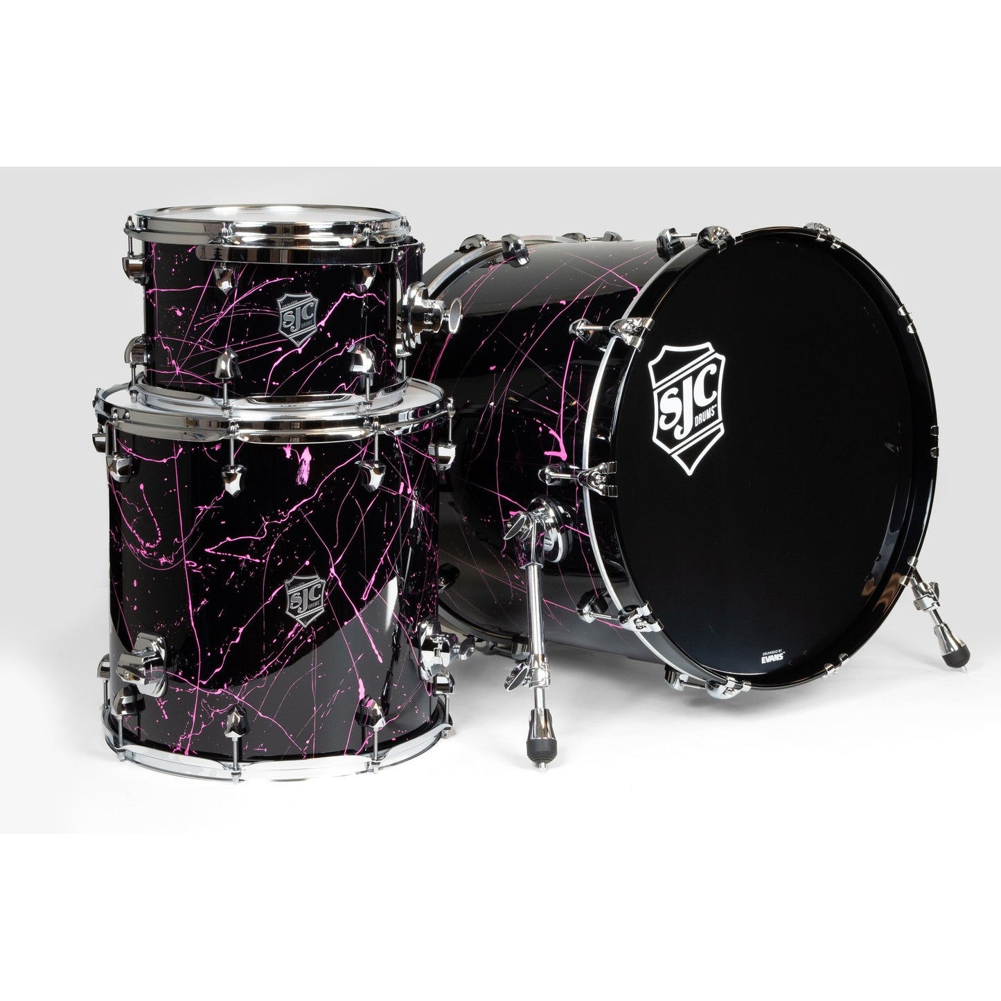 SJC Navigator 3-Piece Maple Shell Pack