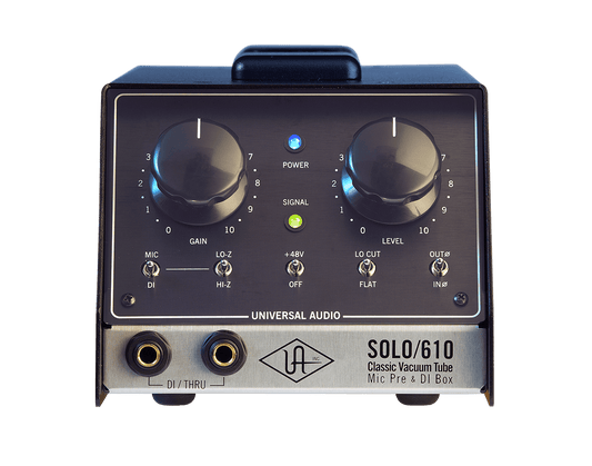 Solo/610 Classic Tube Single Channel Mic Pre