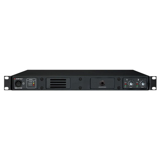 ASHLY Convection-Cooled 1U Power Amplifier 2 x 150W at 4 Ohms/ 80W at 8 Ohms