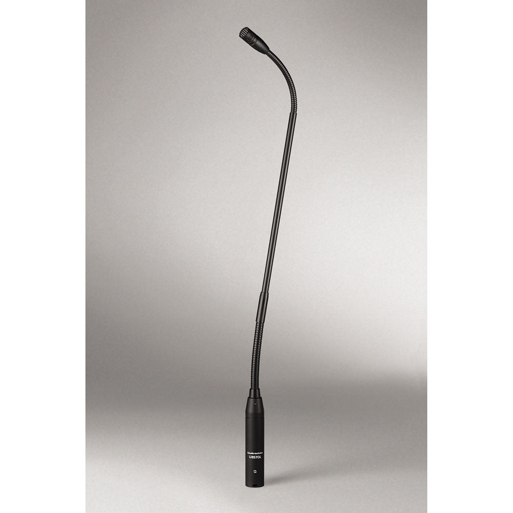 Audio Technica Cardioid condenser quick-mount gooseneck microphone with integral power module, p