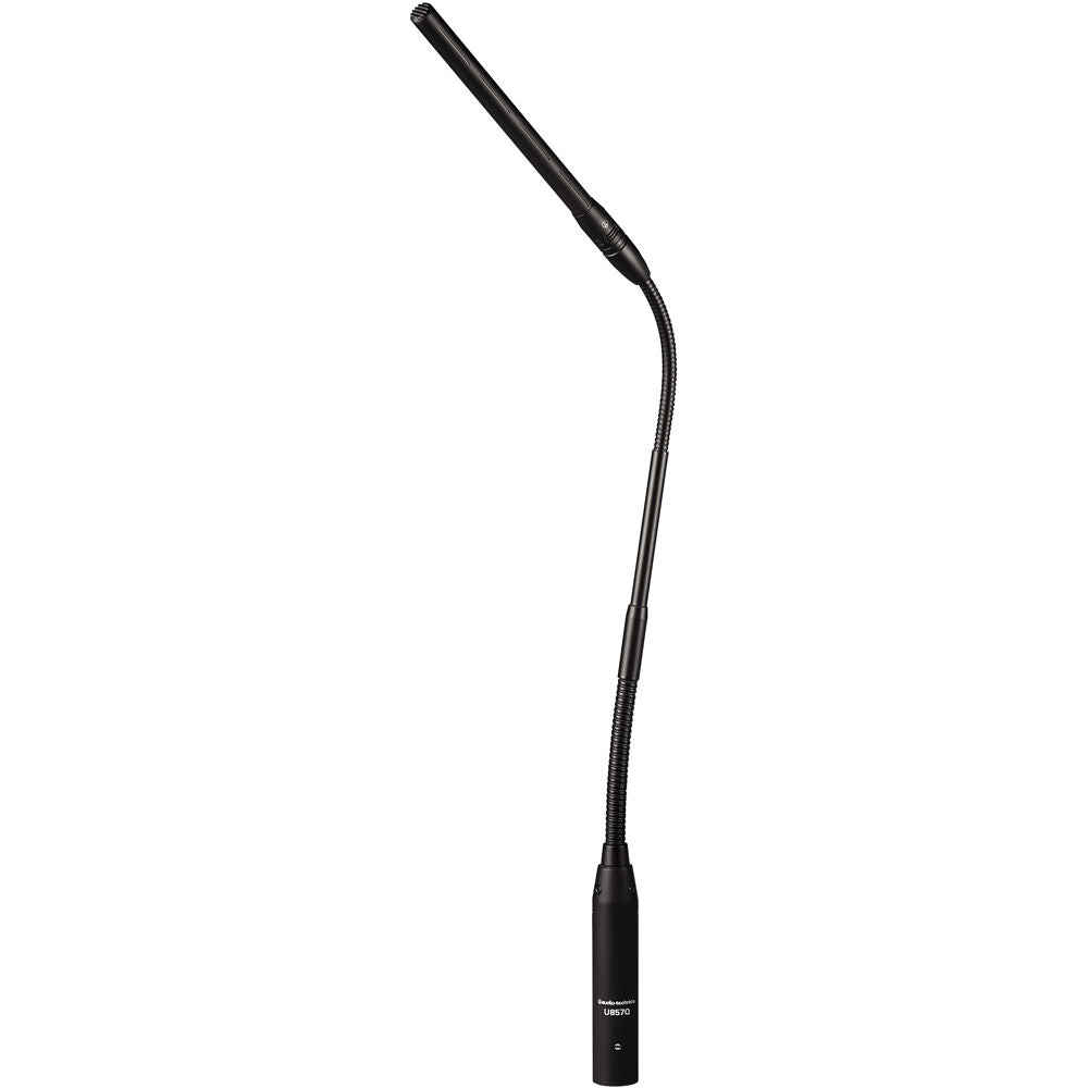 Audio Technica UniLine condenser quick-mount gooseneck microphone with integral power module, ph
