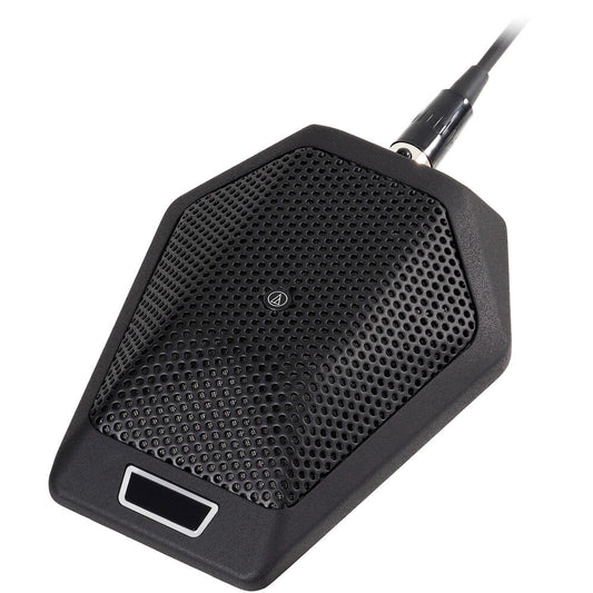 Audio Technica Cardioid condenser boundary microphone w/ switch RGB LED & integral PWR