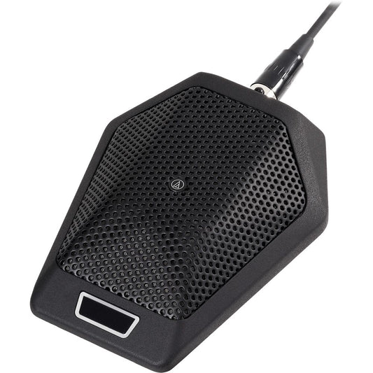 Audio Technica Omnidirectional condenser boundary microphone with switch, RGB LED