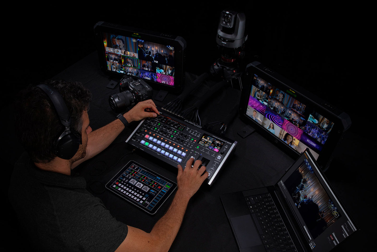 Roland V-160HD Hd Video Streaming Switcher