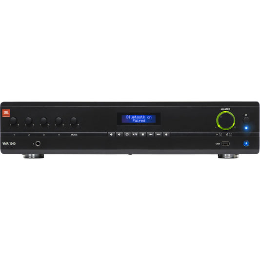 JBL 5 Inputs, 1x240 Watt, Bluetooth, USB, 2RU