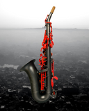 TGS Red Lava SE Professional Curved Soprano Saxophone (Gen 2) [G2-UCRL]